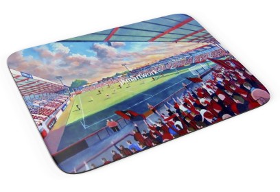 Dean Court Stadium(Vitality) Art Mouse Mat - AFC Bournemouth